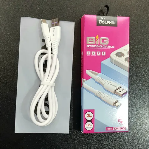 کابل تبدیل USB به USB-c دلفین مدل D-150 طول 1 متر