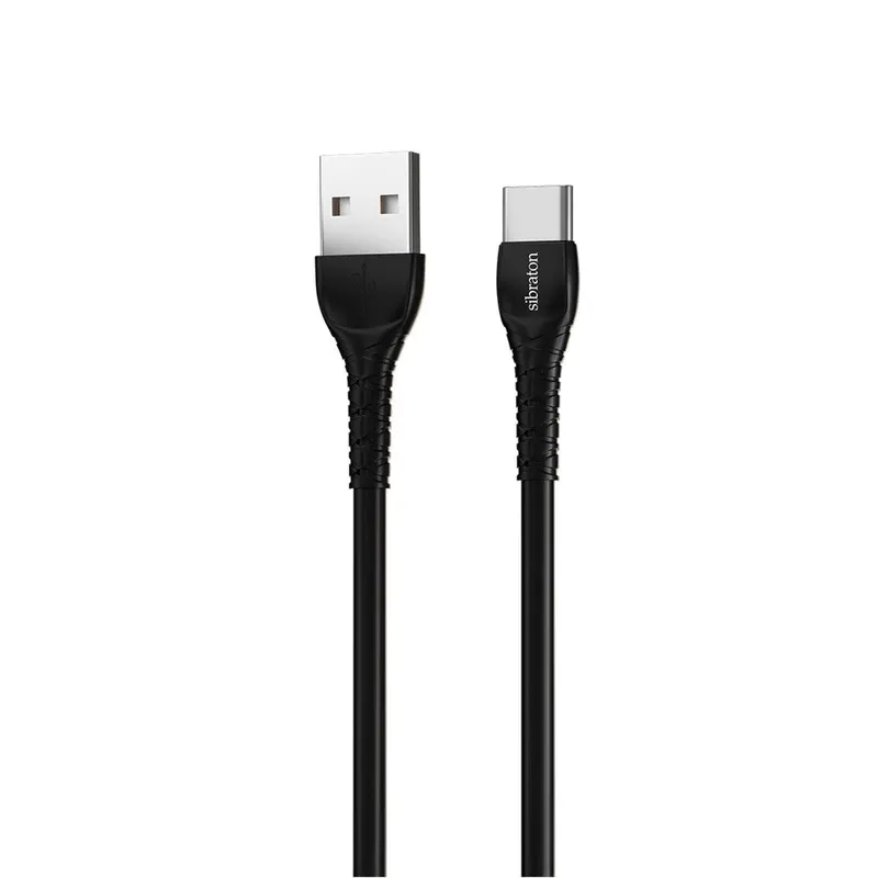 کابل تبدیل USB به USB-C سیبراتون مدل S201C طول 1.1 متر gallery2