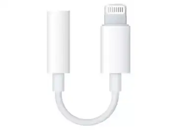 تبدیل اصلی لایتنینگ به aux جک 3.5 میلیمتری اپل Apple Lightning To 3.5mm Headphone Jack Adapter