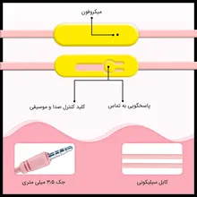 هندزفری مدل Q17 طرح Fresh Donuts gallery5