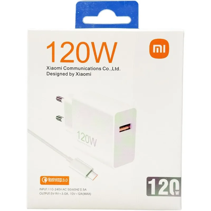 آداپتور شیائومی به همراه کابل مدل TC MI 120W gallery0