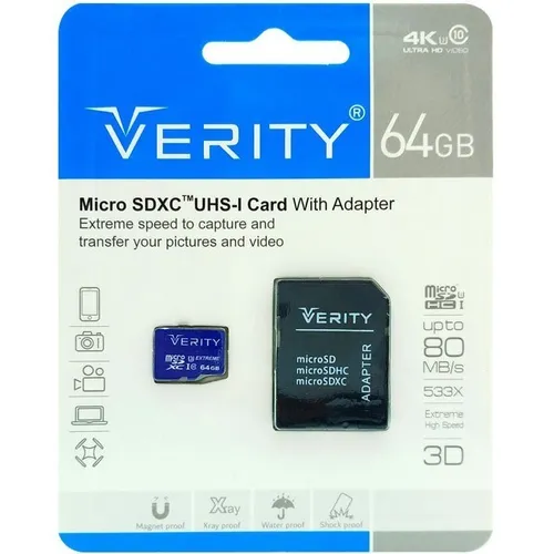 کارت حافظه VERITY 64GB