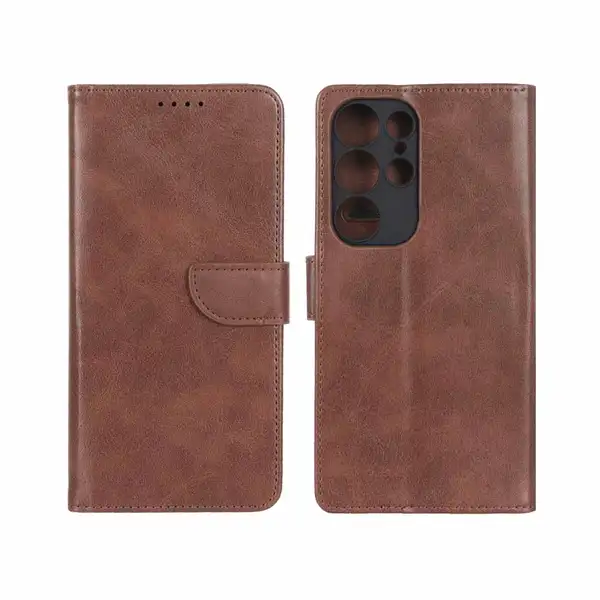 کیف چرمی موبایل سامسونگ مدل S25 ULTRA