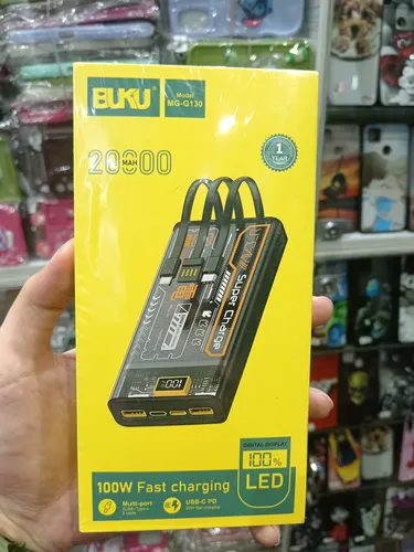 پاوربانک بوکو 20 هزار مدل MG-G130
