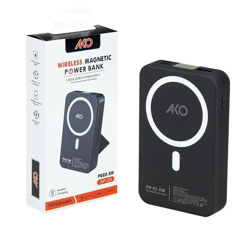 پاوربانک وایرلس 10000 آکو مدل AKO AP-29 22.5W gallery0