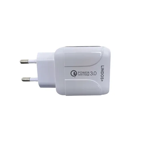 شارژر دیواری +Lindos مدل (LN-CH4 (20W