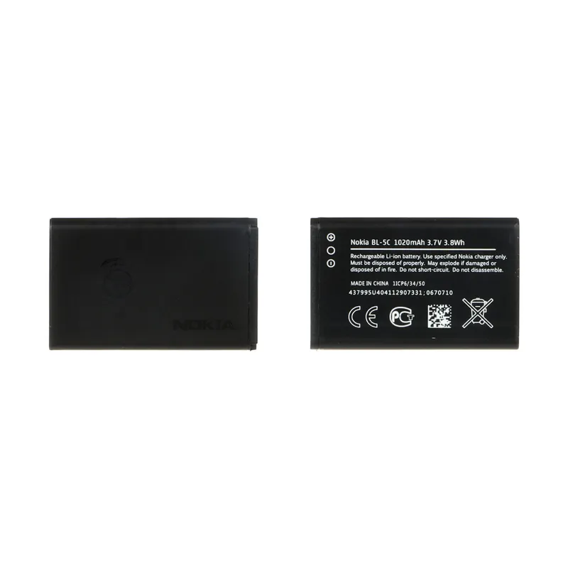 باتری موبایل Nokia مدل BL-5C با ظرفیت 1020mAh - اصلی - DST - کد 1 (گارانتی شش ماهه) gallery0