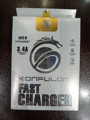 شارژر دیواری اورجینال KONFULON اندرویدی 2 پورت 3.4A