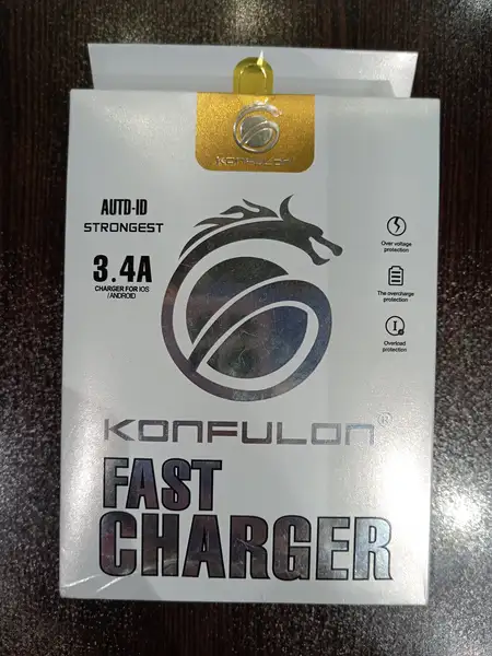 شارژر دیواری اورجینال KONFULON اندرویدی 2 پورت 3.4A
