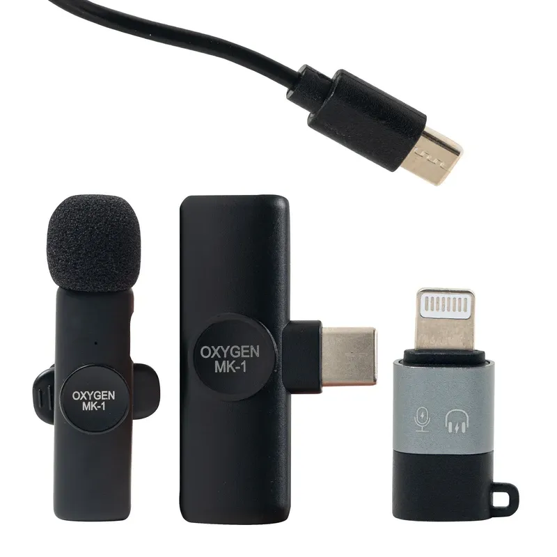 ست میکروفن بی سیم اکسیژن مدل MK 1 gallery1