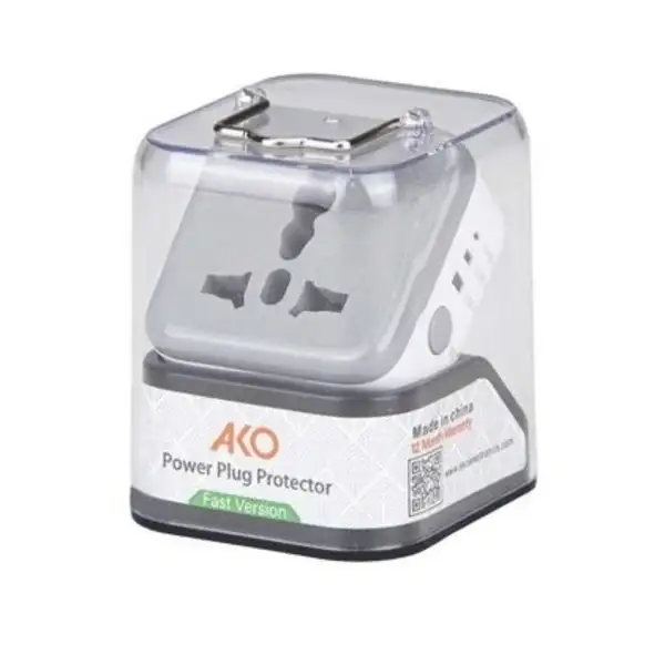 مبدل برق 3 به 2 تایمر دار آکو مدل AH-22