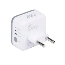 مبدل برق 3 به 2 تایمر دار آکو مدل AH-22 gallery1