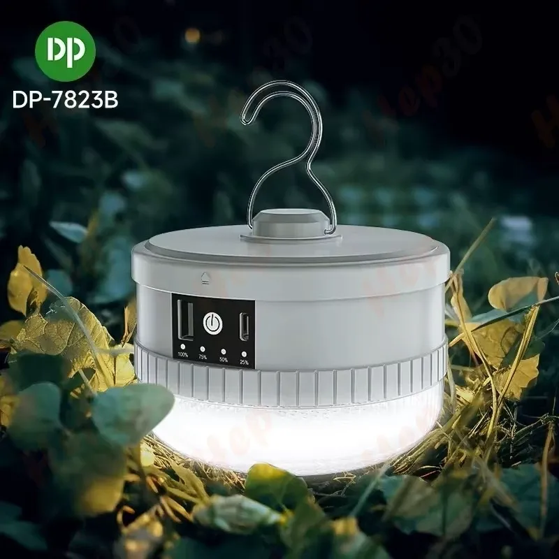 چراغ اضطراری 80 وات شارژی مدل DP-7823 دارای پاوربانک gallery3