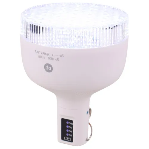 چراغ آویز چادر دی پی مدل DP-7856 38W با نور مهتابی