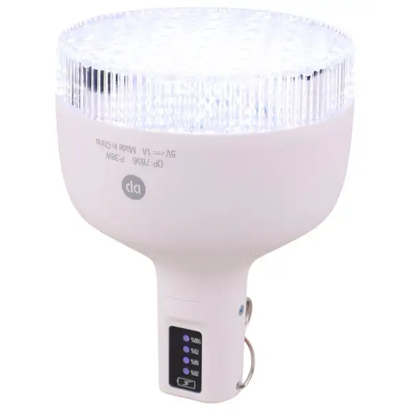 چراغ آویز چادر دی پی مدل DP-7856 38W با نور مهتابی