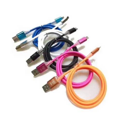 کابل شارژر چراغ دار اندرویدی Micro USB