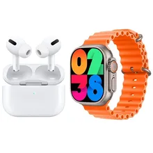 ساعت هوشمند 49 میلیمتری کیکویر مدل KW56 ultra3 به همراه هدفون بلوتوثی gallery0