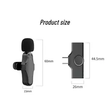 میکروفن یقه ای مدل k21 lightning gallery1