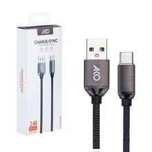 کابل شارژ دوسر TYPE C آکو مدل AKO AC-63 gallery0
