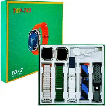 ساعت هوشمند مدل TOP-TK3 با بدنه آلومینیومی و بند سیلیکونی