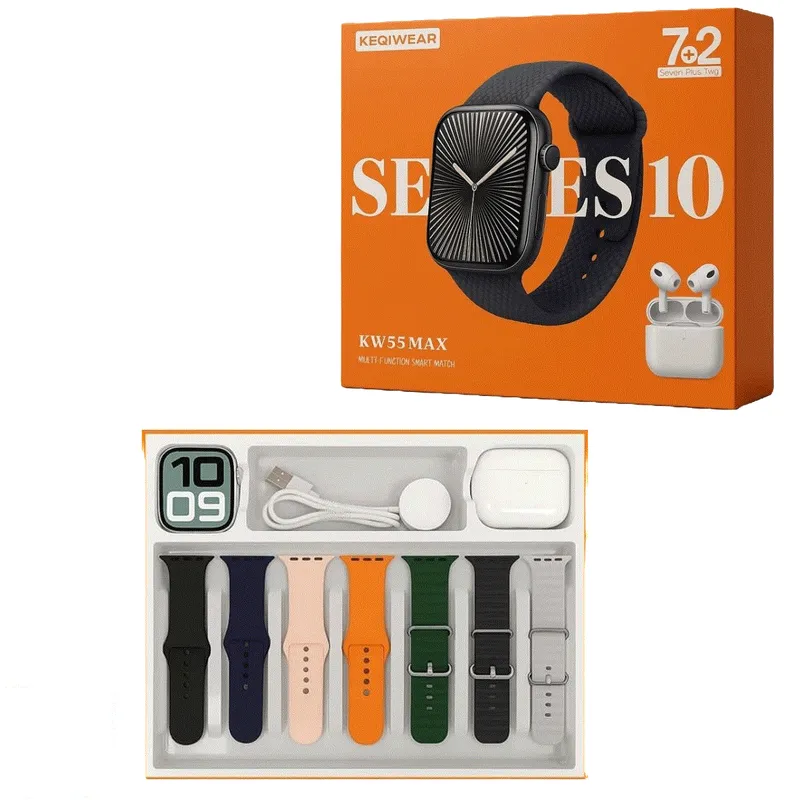 پک ساعت هوشمند KEQIWEAR مدل KW55 MAX gallery1