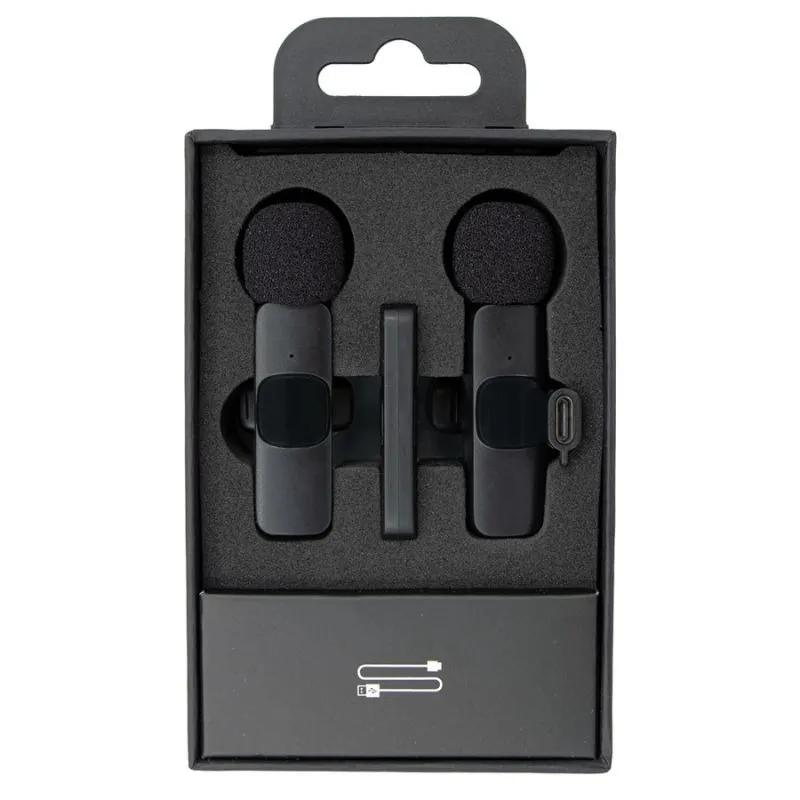 میکروفون بی سیم یقه ای K9 Wirreless Microphone gallery1