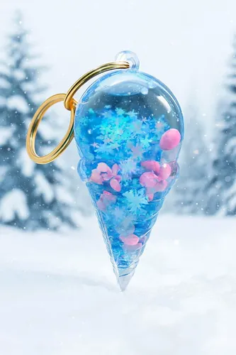 سرکلیدی آکواریمی مدل بستنی