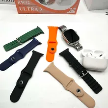 پک ساعت هوشمند KEQIWEAR مدل KW52 ULTRA 3 gallery1