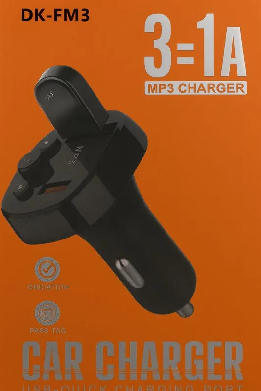 پخش کننده FM بلوتوثی خودرو Dekkin مدل DK-FM3 + شارژ سریع gallery0