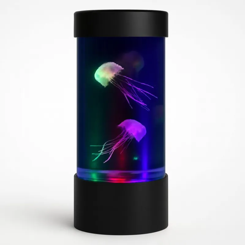 آباژور رومیزی مدل آکواریومی عروس دریایی gallery2