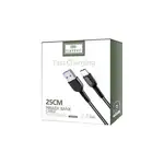 کابل پاور بانک فست شارژ 25 سانتی Earldom thumb 1