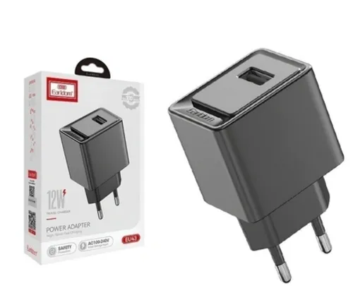 آداپتور فست شارژ 12وات Earldom مدل EU43