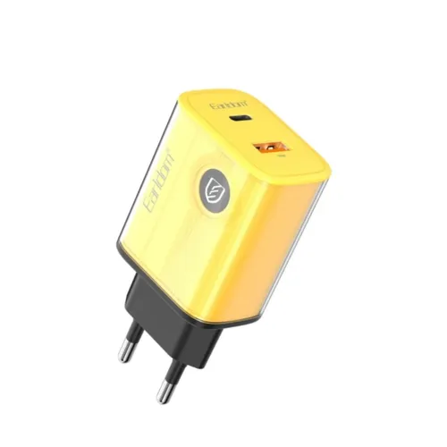 شارژر دیواری دو پورت Earldom مدل (EU-40 (20W-15W