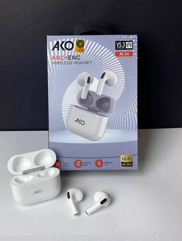 ایرپاد بلوتوثی AKO AT-34 gallery0