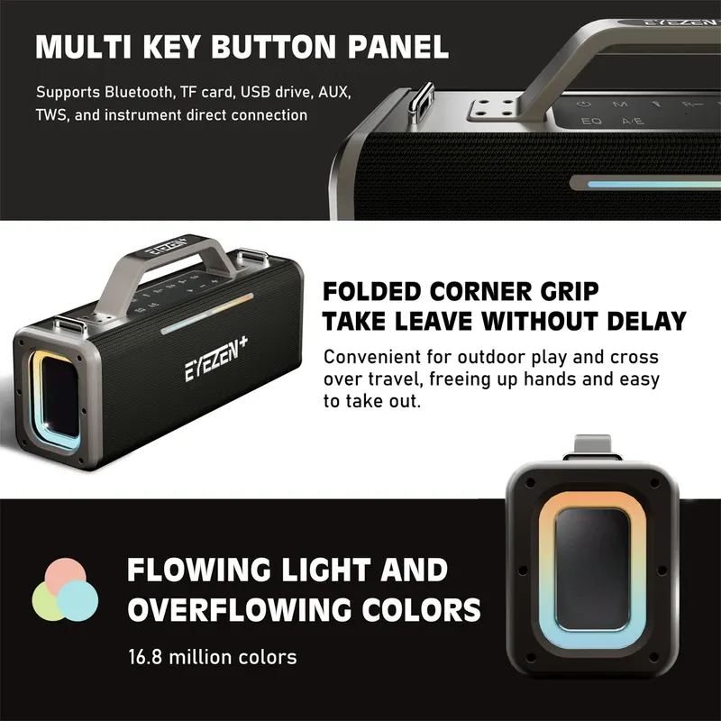 اسپیکر بلوتوثی قابل حمل آیزن مدل ES-14 gallery1