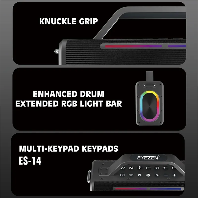 اسپیکر بلوتوثی قابل حمل آیزن مدل ES-15 gallery1