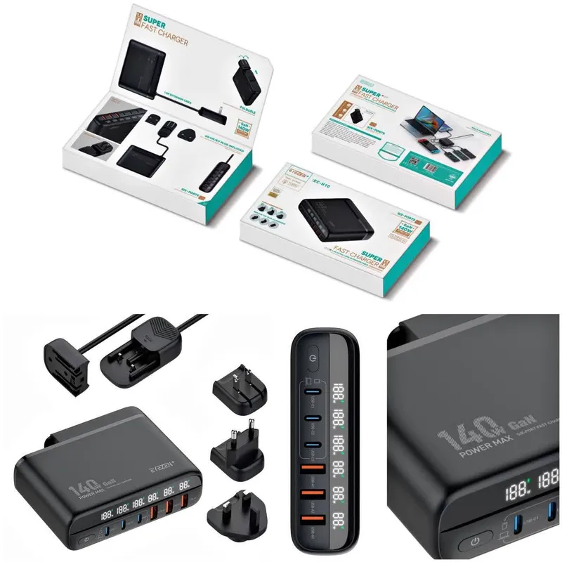 شارژر آیزن پلاس مدل EC-H10 | شارژ هوشمند، طراحی حرفه ای و ایمنی بالا gallery0