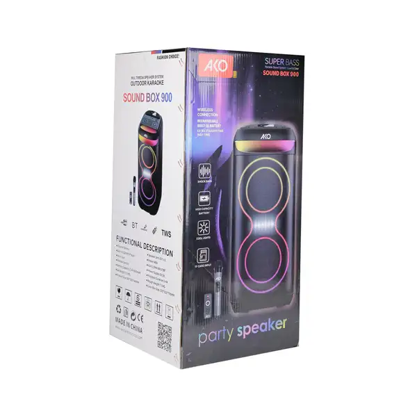 اسپیکر بلوتوثی قابل حمل آکو مدل Sound Box 900