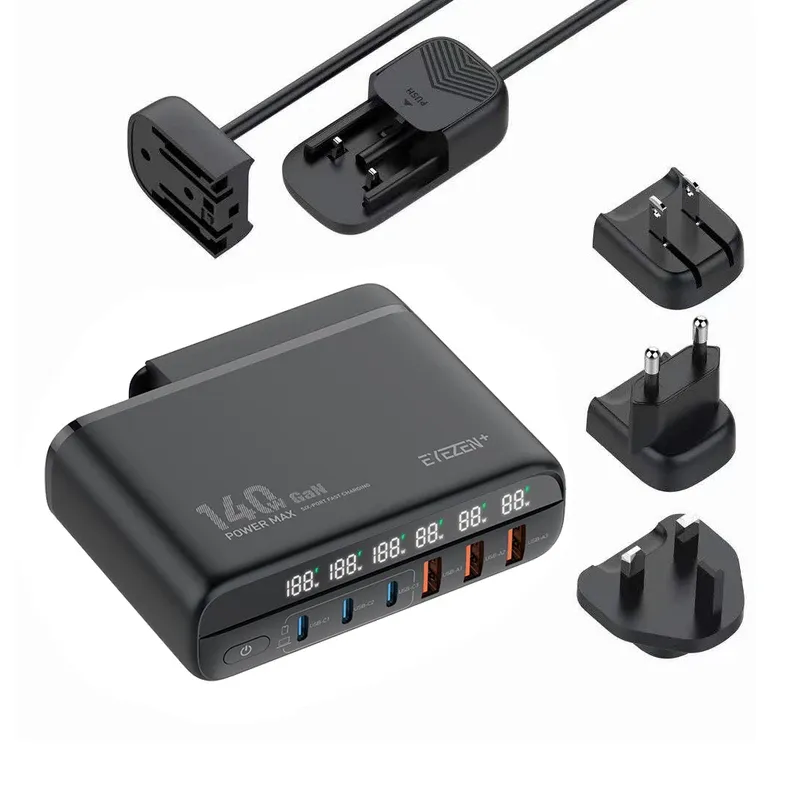 شارژر سوپر فست شش پورت +Eyezen مدل EC-H10 gallery3