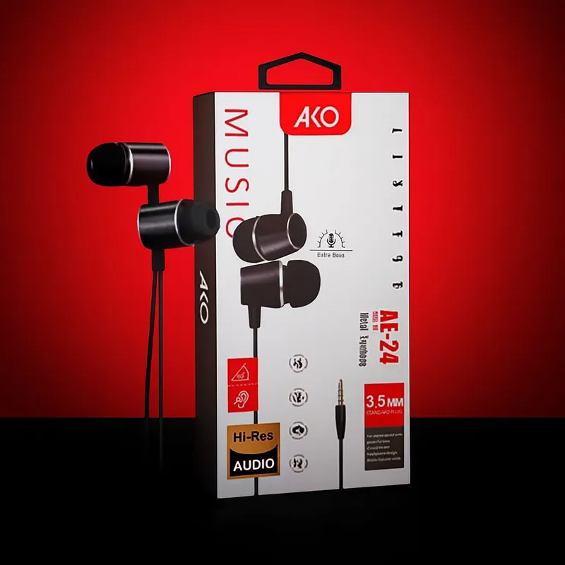 هندزفری آکو مدل AE-24 gallery0