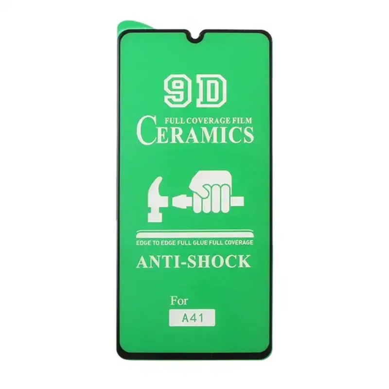 محافظ صفحه نمایش سرامیکی Samsung A01- A40 - M01- Full Cover - مشکی (بدون پک) gallery0