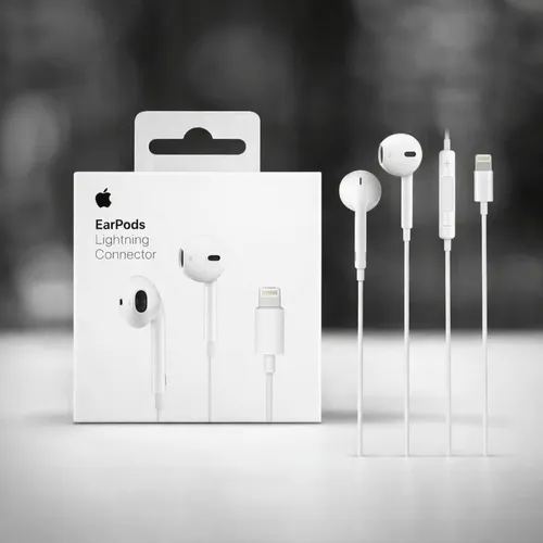 هندزفری با سیم اپل مدل EarPods کانکتور لایتنینگ