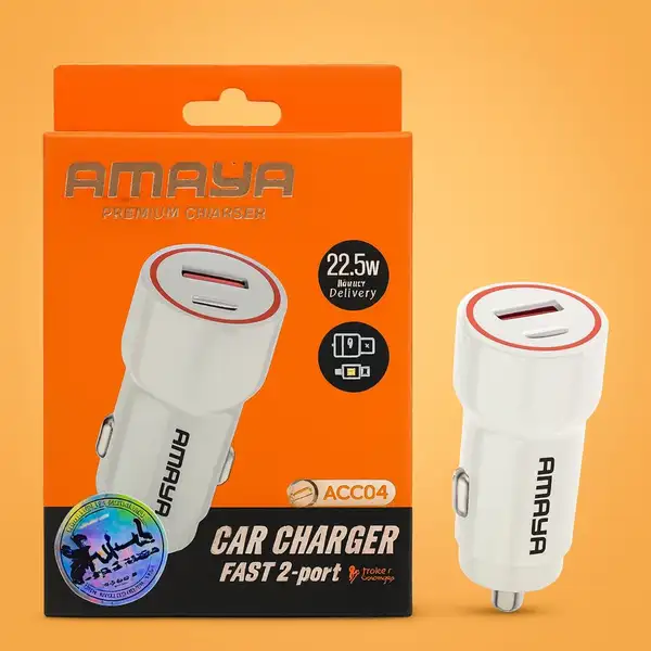 شارژر فندکی AMAYAمدلACC-04