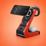 شارژر وایرلس موبایل و ایرپاد و ساعت هوشمند AMAYAمدلAWC-01 thumb 2