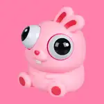 عروسک ANIMAL SQUEES POPING EYE TOYSمدل خرگوش thumb 1