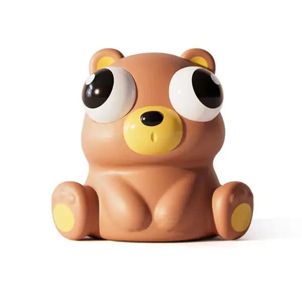 عروسک ANIMAL SQUEES POPING EYE TOYSمدل اسب آبی