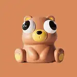 عروسک ANIMAL SQUEES POPING EYE TOYSمدل اسب آبی thumb 2