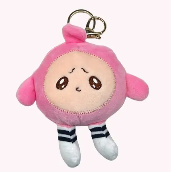 آویز/کی چین عروسکی نرم برای کیف، کوله پشتی یا کیف دستی