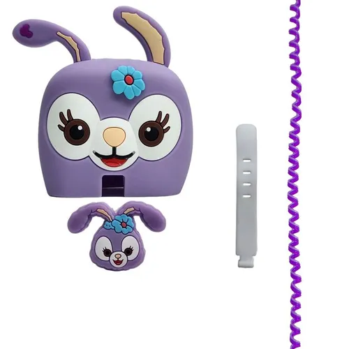 محافظ کابل شارژر طرح خرگوش