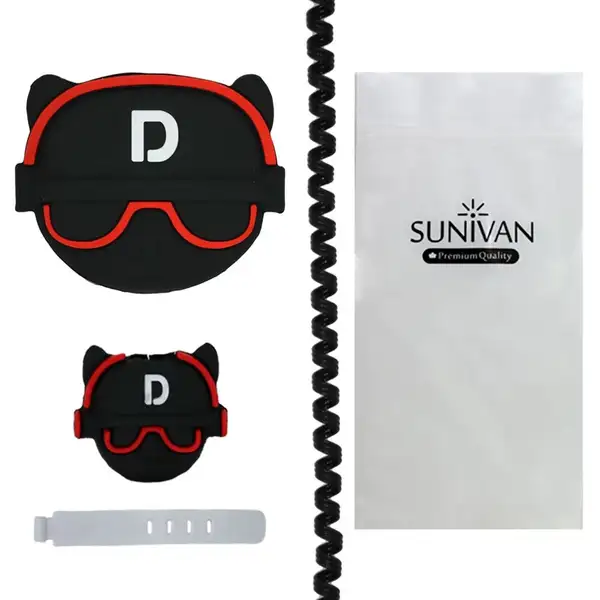 محافظ کابل شارژر عروسکی طرح بولداگ